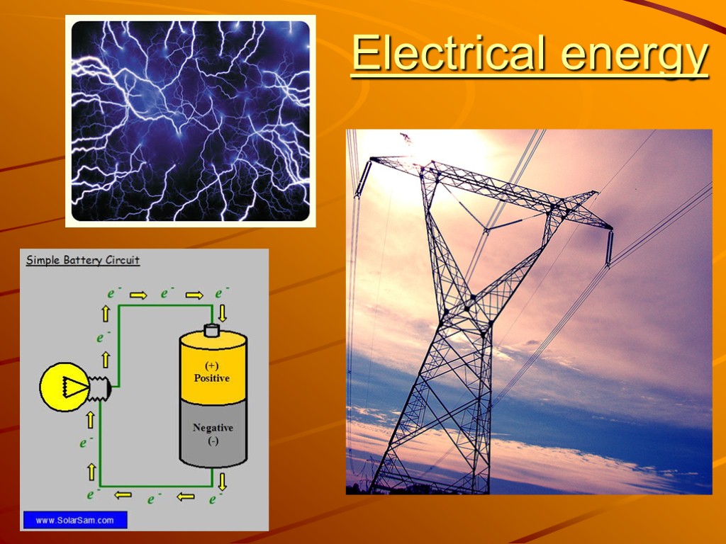 Electrical energy